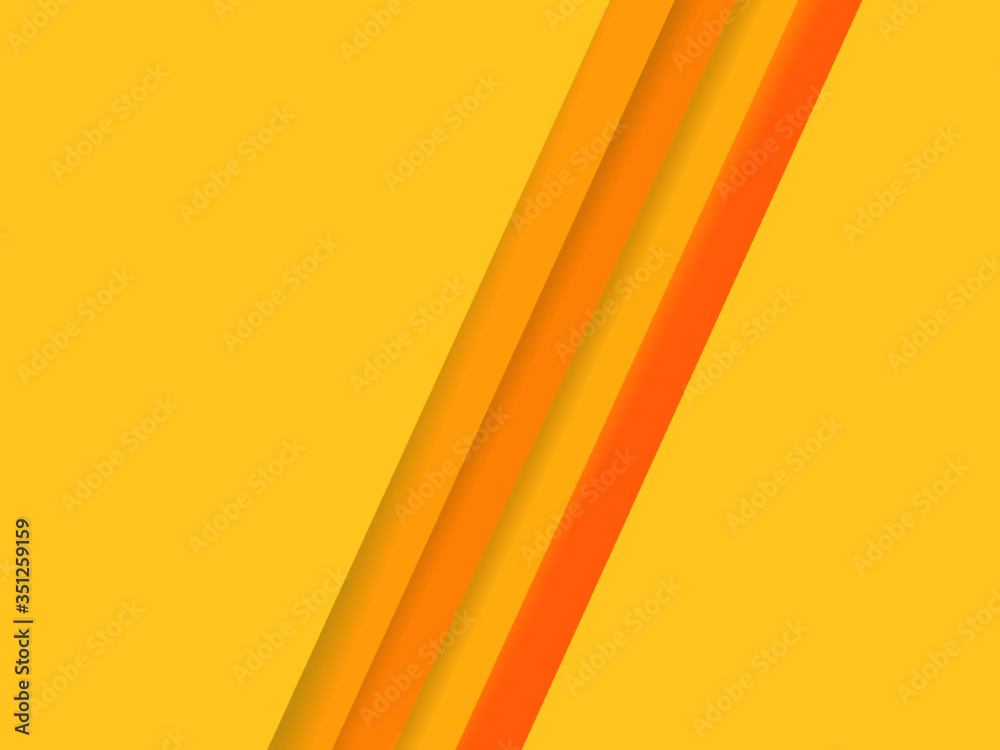 Fototapeta abstrakcyjne tło, pomarańczowe kolory, paski, wektor