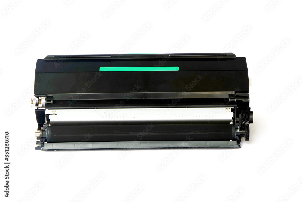 Toner cartridge isolated on white background. Toner cartridge isolated on white background.