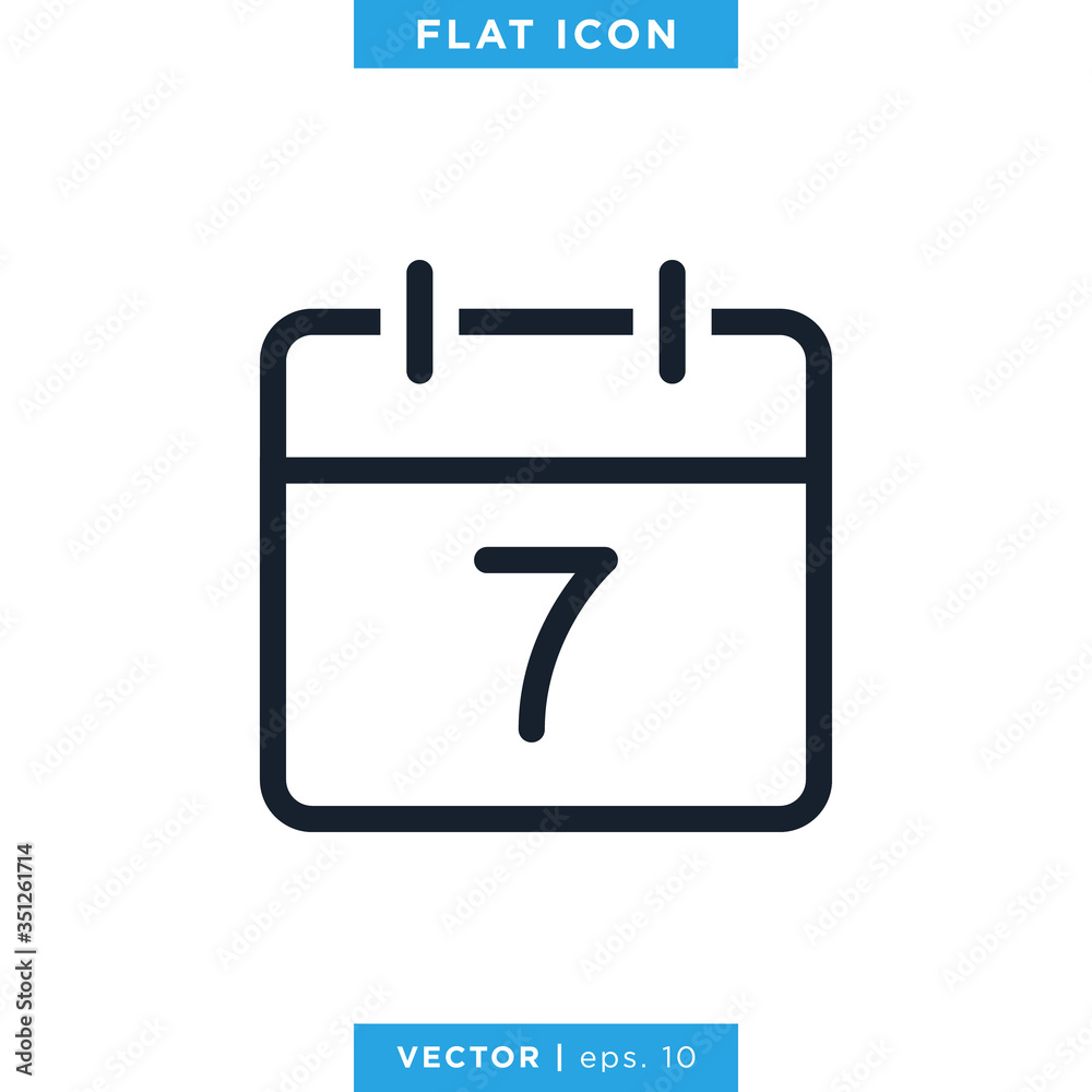 Calendar Icon Logo Vector Design Template Calendar Icon Logo Vector Design Template