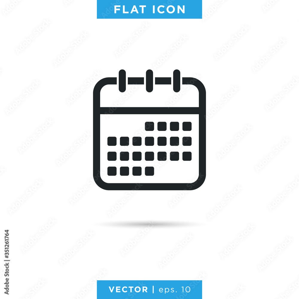 Calendar Icon Logo Vector Design Template Calendar Icon Logo Vector Design Template