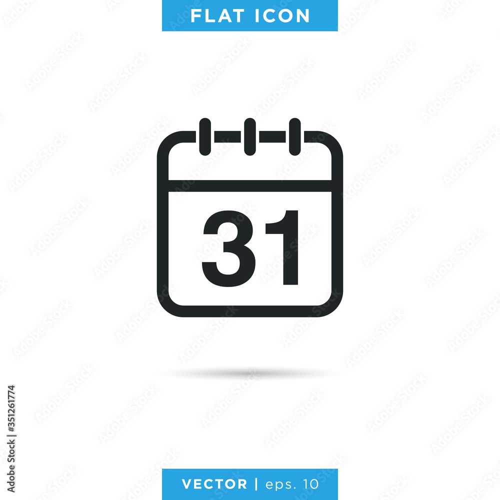 Calendar Icon Logo Vector Design Template Calendar Icon Logo Vector Design Template