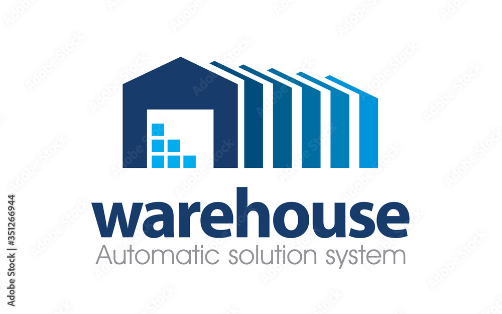 Creative Storage warehouses Logo design Creative Storage warehouses Logo design