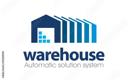 Creative Storage warehouses Logo design