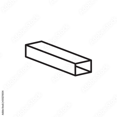 Electric cable box or bearing, vector illustration