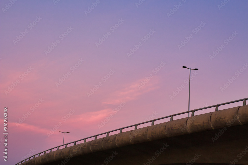 Pink highway