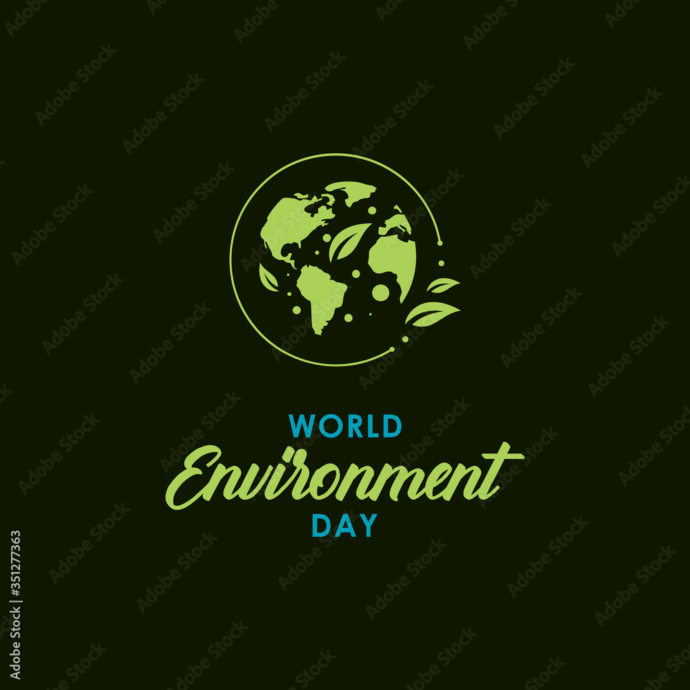 Happy World Environment Day Vector Design Illustration For Celebrate Moment