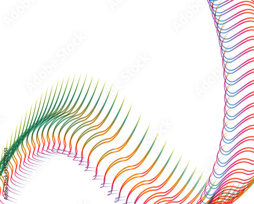 Abstract background blend wave line design for Wallpaper, Banner, Background, Card, Book Illustration, landing page