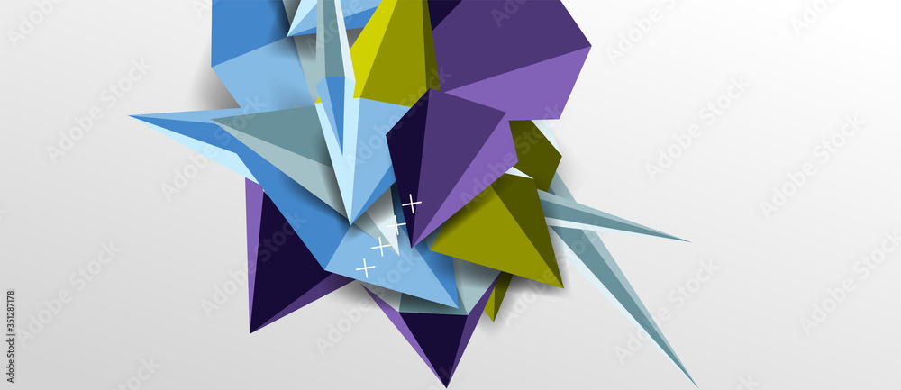 Trendy simple triangle abstract background, dynamic motion concept. Vector Illustration For Wallpaper, Banner, Background, Card, Book Illustration, landing page Trendy simple triangle abstract background, dynamic motion concept. Vector Illustration For Wallpaper, Banner, Background, Card, Book Illustration, landing page