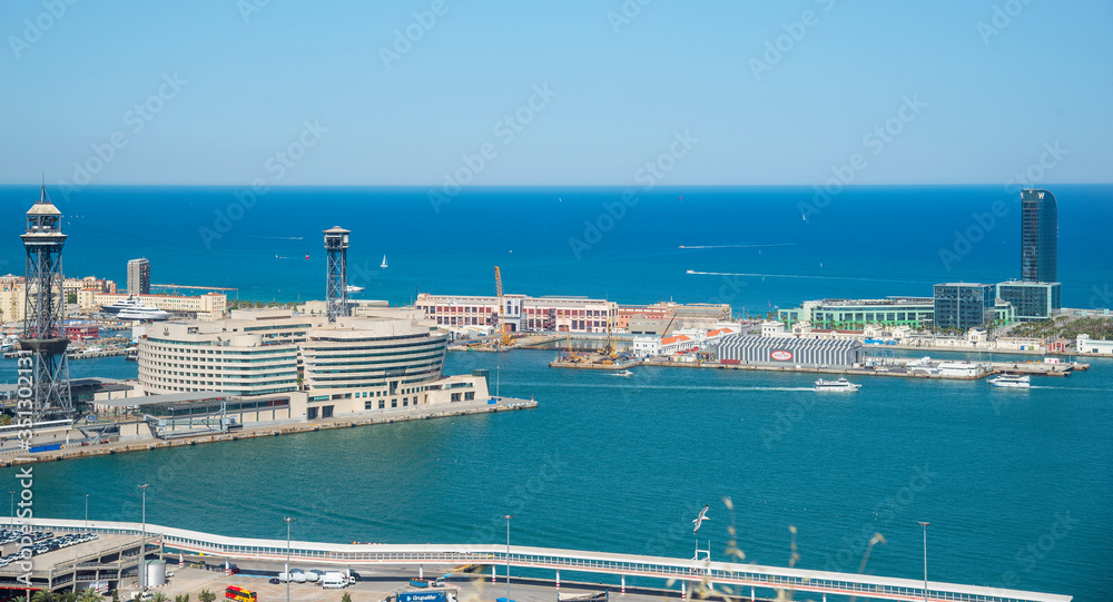 Port of Barcelona city