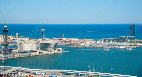 Port of Barcelona city
