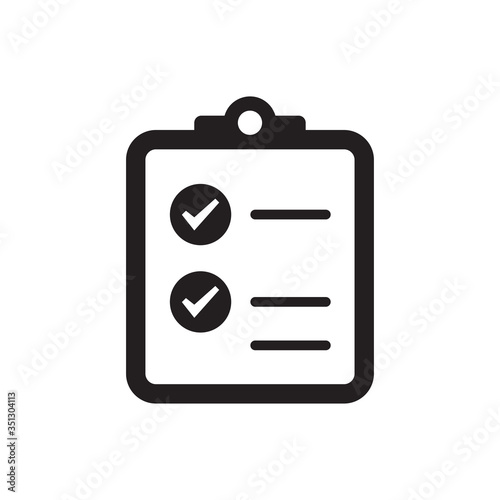 Tasks list icon © Visual language