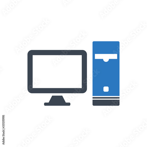 Personal computer icon