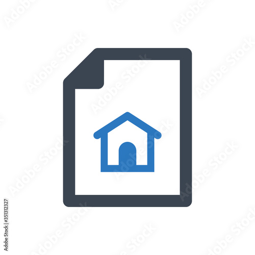 home insurance policy icon