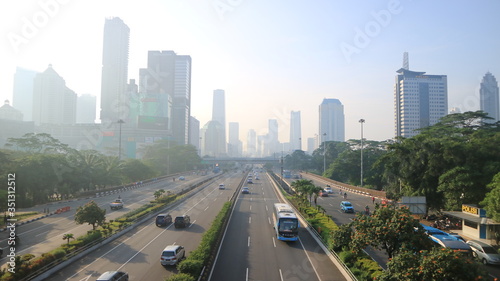 traffic in jakarta indonesia