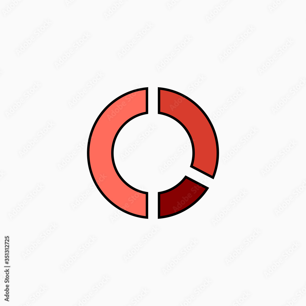 Business, diagram, profit, progress, chart flat icon design in Filled outline style. Business, diagram, profit, progress, chart flat icon design in Filled outline style.