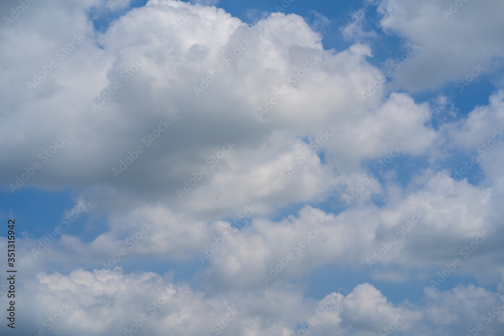 Blue sky with white clouds. Blue sky with white clouds.