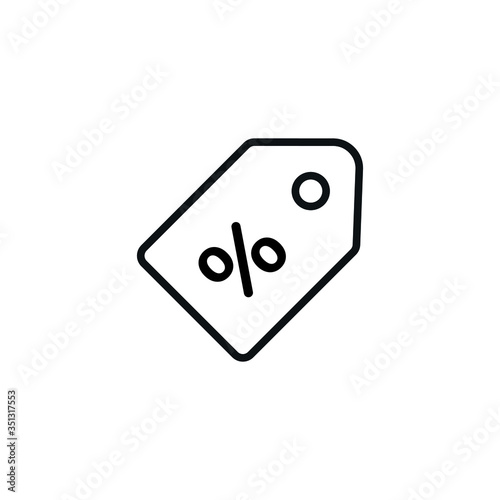 Sale Tag Icon - Vector Symbol