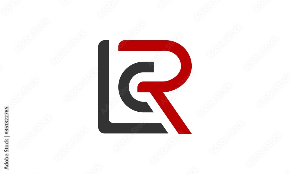 l, c, r, lcr, black, red, icon, symbol l, c, r, lcr, black, red, icon, symbol