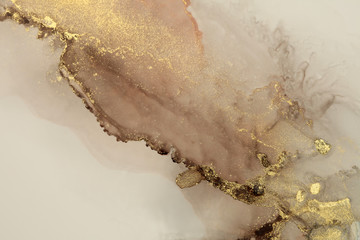 Art Abstract  watercolor and acrylic flow blot painting. Color canvas marble texture background. Alcohol ink.