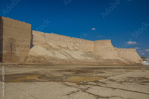 Fortification walls of Khiva, Uzbekistan