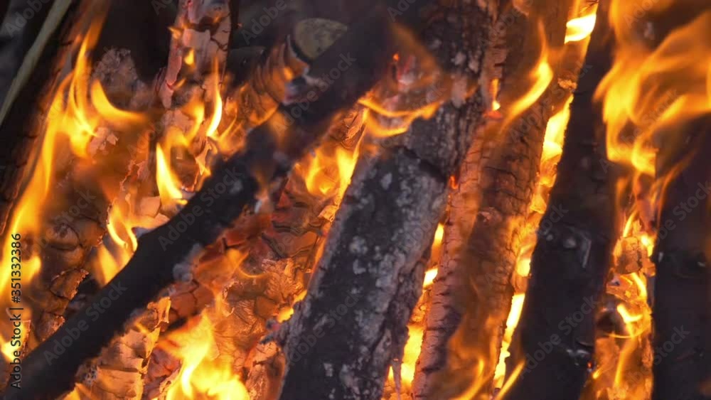 Fire Is Burning In The Fireplace in slow motion 180fps
Fire Is Burning In The Fireplace in slow motion 180fps