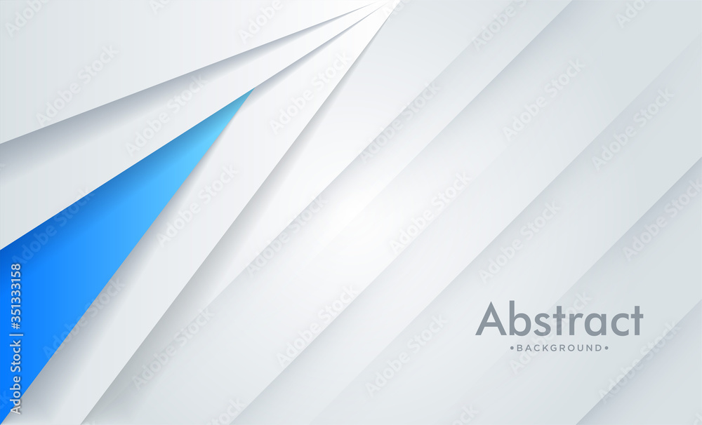 Elegant geometric blue and gray business background.