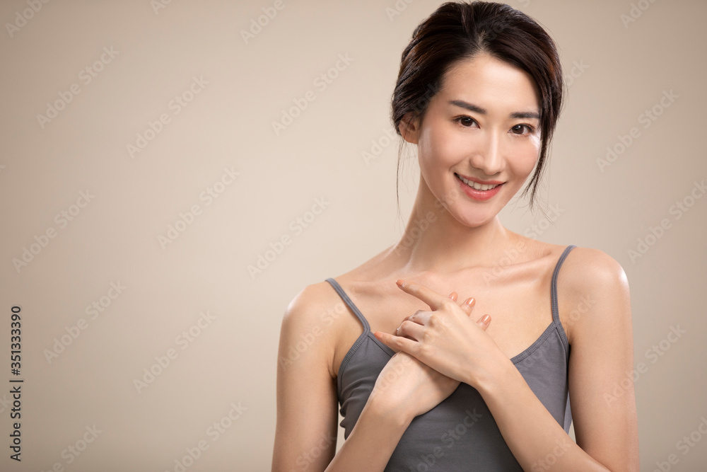 Beautiful young woman Beautiful young woman