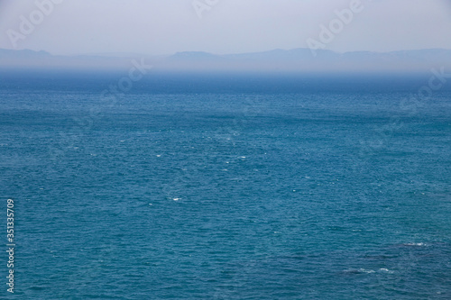 Beautiful view of the Atlantic Ocean near Morocco coast.