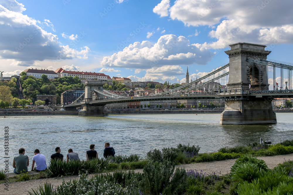 Fototapeta premium Széchenyi Chain Bridge in Budapest