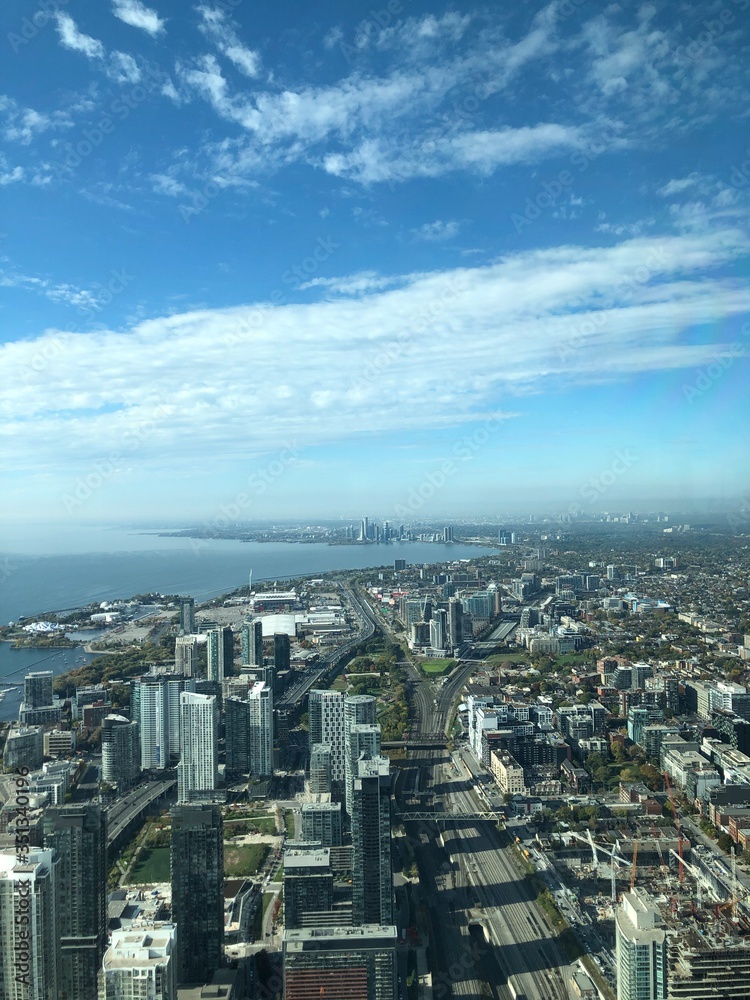 Fototapeta premium CN Tower View