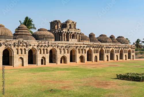 Elephant Stables, Hampi, India