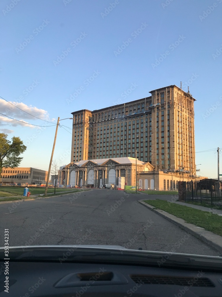 Obraz premium Michigan central depot