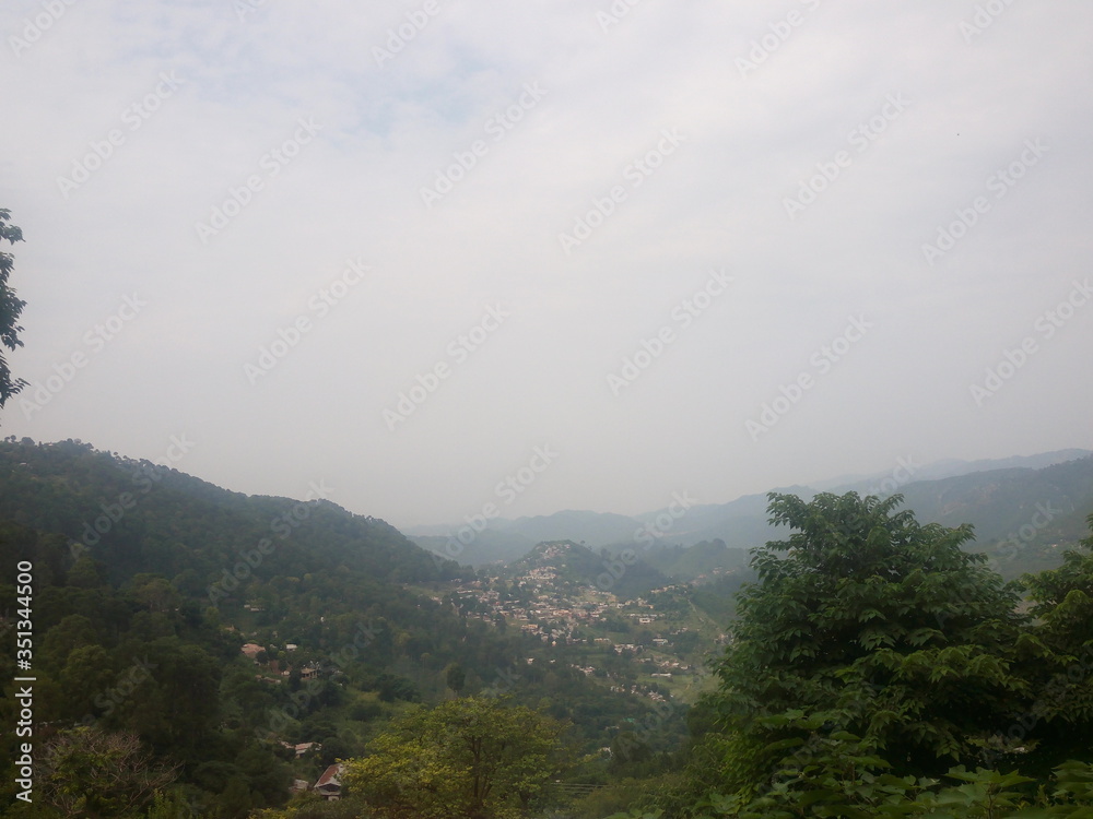 The beautiful landscape