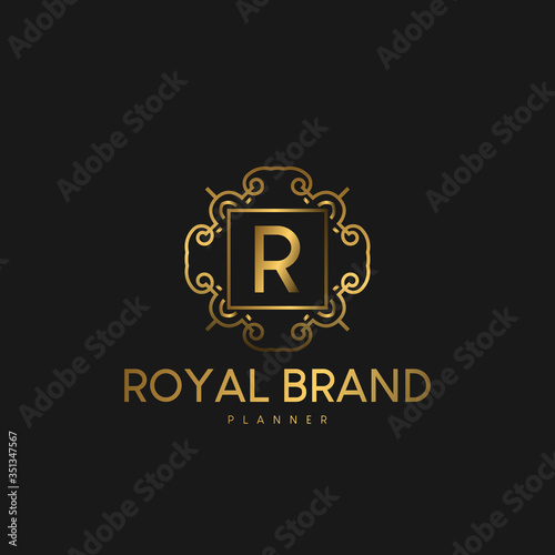 Luxurious Logo with Premium Ornament