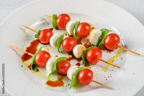 Caprese Salad skewers