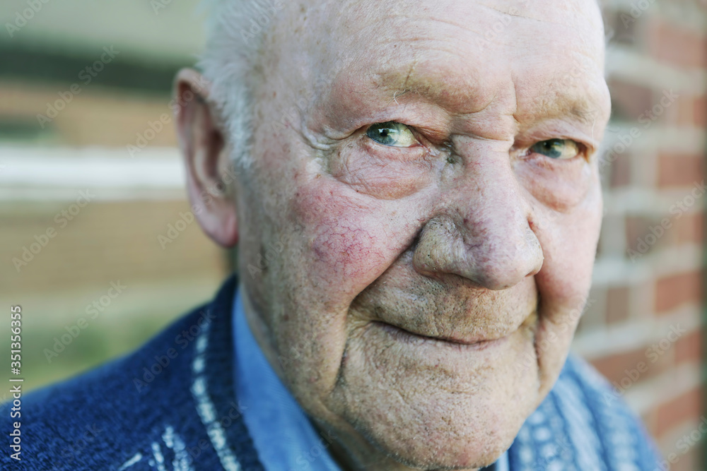 Germany, Portrait of senior man, close up Germany, Portrait of senior man, close up