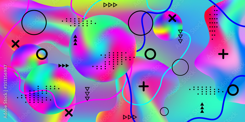 Fototapeta premium Modern design poster