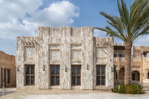oriental house in Al Shindagha in Dubai photo