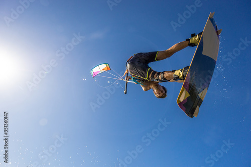 Kiting in Mauritius