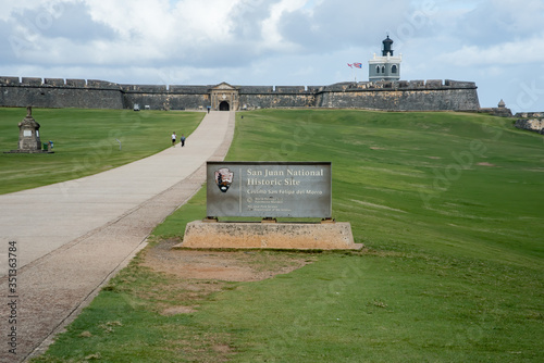 Entrance to San Juan National Historic Site