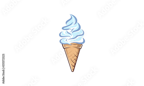 ice, cream, cone, ice cream, dessert, sweet, food, cold, icecream, isolated, chocolate, vanilla, ice-cream, white, summer, strawberry, soft, scoop, frozen, waffle, wafer, sugar, delicious, pink, tasty