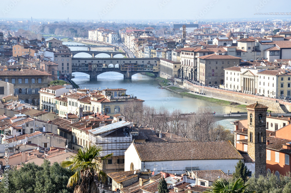 Vista Florencia desde Piazzale Michelangelo