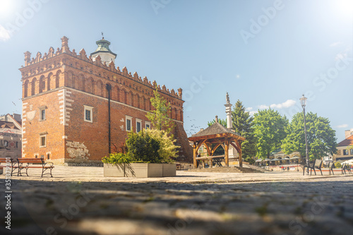 Panorama Miasta Sandomierz - widok na wisłe