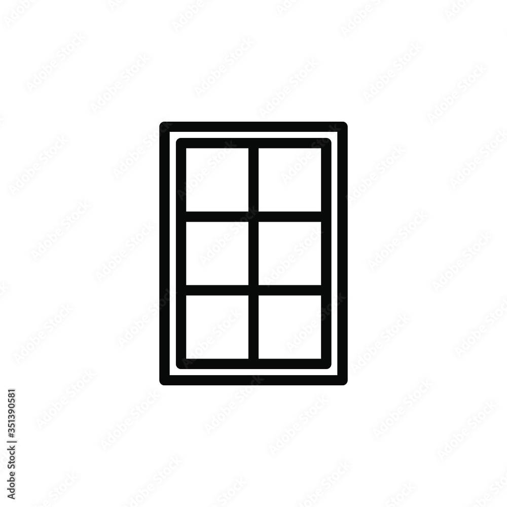 Window icon template Window icon template
