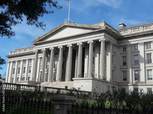 U.S. Treasury building Washington D.C. 2017