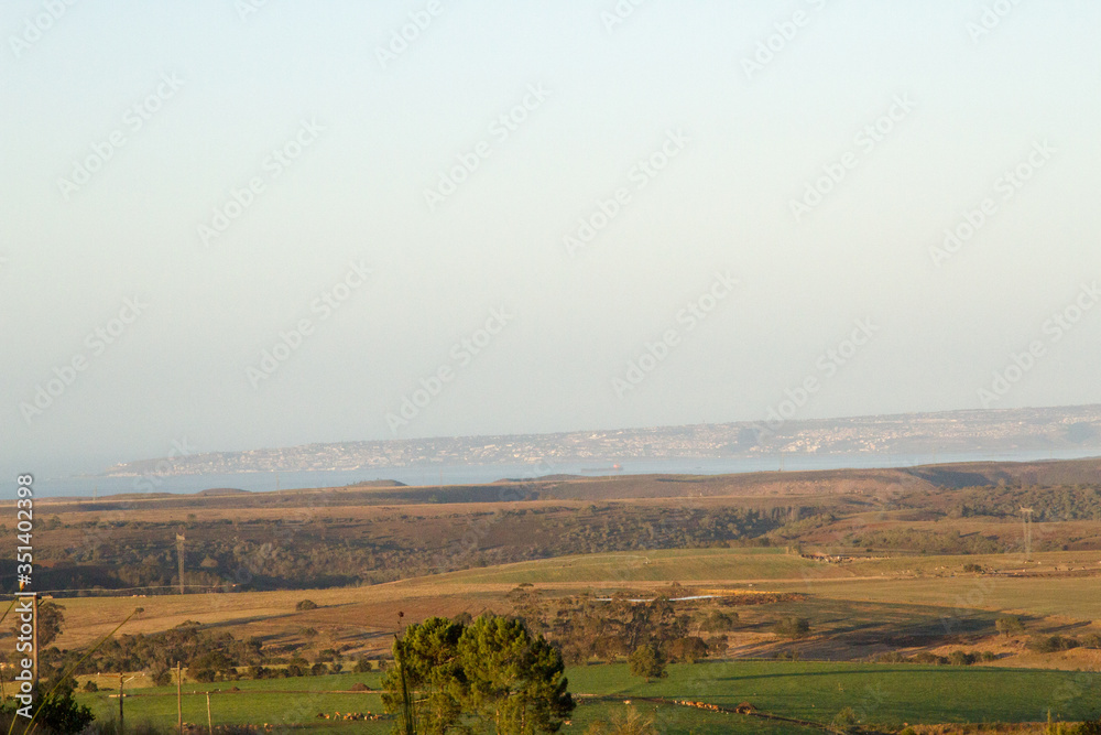 Fototapeta premium Farms near George South Africa