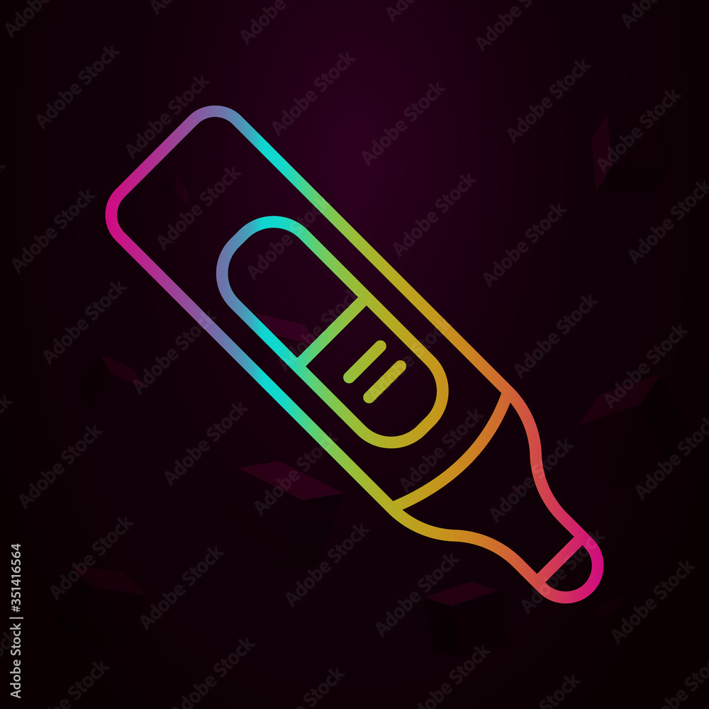 Test, pregnancy nolan icon Simple thin line, outline vector of Maternity icons for ui and ux, website or mobile application Test, pregnancy nolan icon Simple thin line, outline vector of Maternity icons for ui and ux, website or mobile application