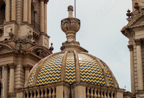 The Parroquia de San Francisco de Asís Dome, close up
Neoclassic in style, with baroque reminiscence
Tepatitlan de Morelos in Jalisco, Mexico photo