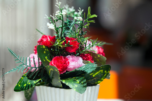 Fototapeta Naklejka Na Ścianę i Meble -  Romantic and Emotional Wedding Flowers