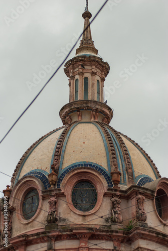 Church Dome close up, Tepatitlan de Morelos in Mexico photo